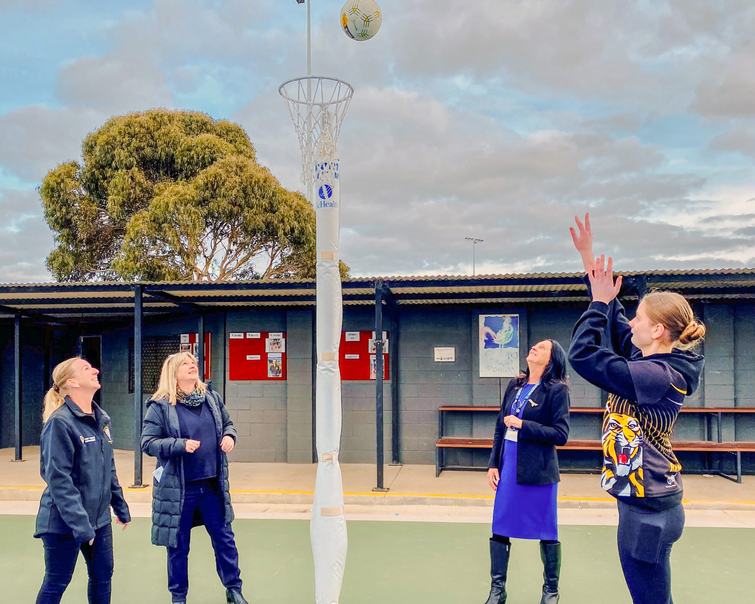 BANNOCKBURN TIGERS TO ROAR AT NEW NETBALL PAVILION - Gayle Tierney